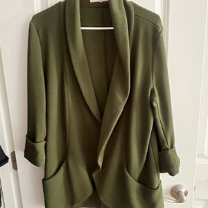 NWT Frenchmauve Melanie Knit Tunic Blazer